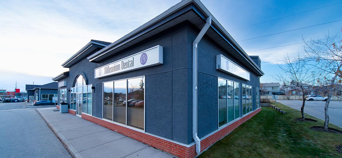 Clinic Exterior | Millennium Dental | General & Family Dentist | SE Calgary