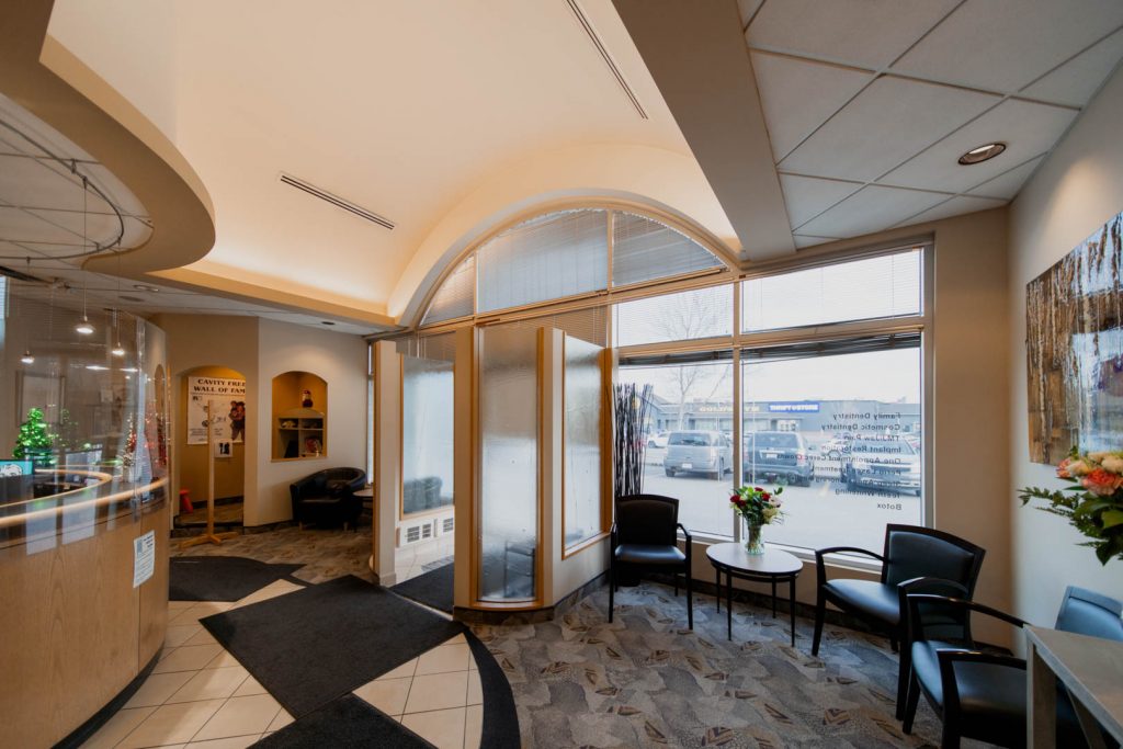 Reception Area | Millennium Dental | General & Family Dentist | SE Calgary