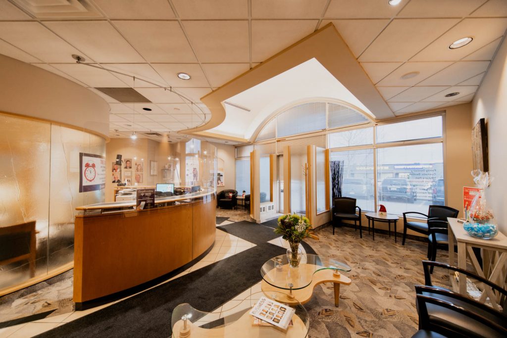 Welcome Reception Area | Millennium Dental | General & Family Dentist | SE Calgary