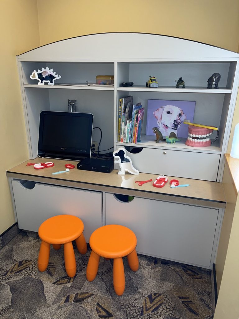 Dedicated Children's Playroom | Millennium Dental | General & Family Dentist | SE Calgary